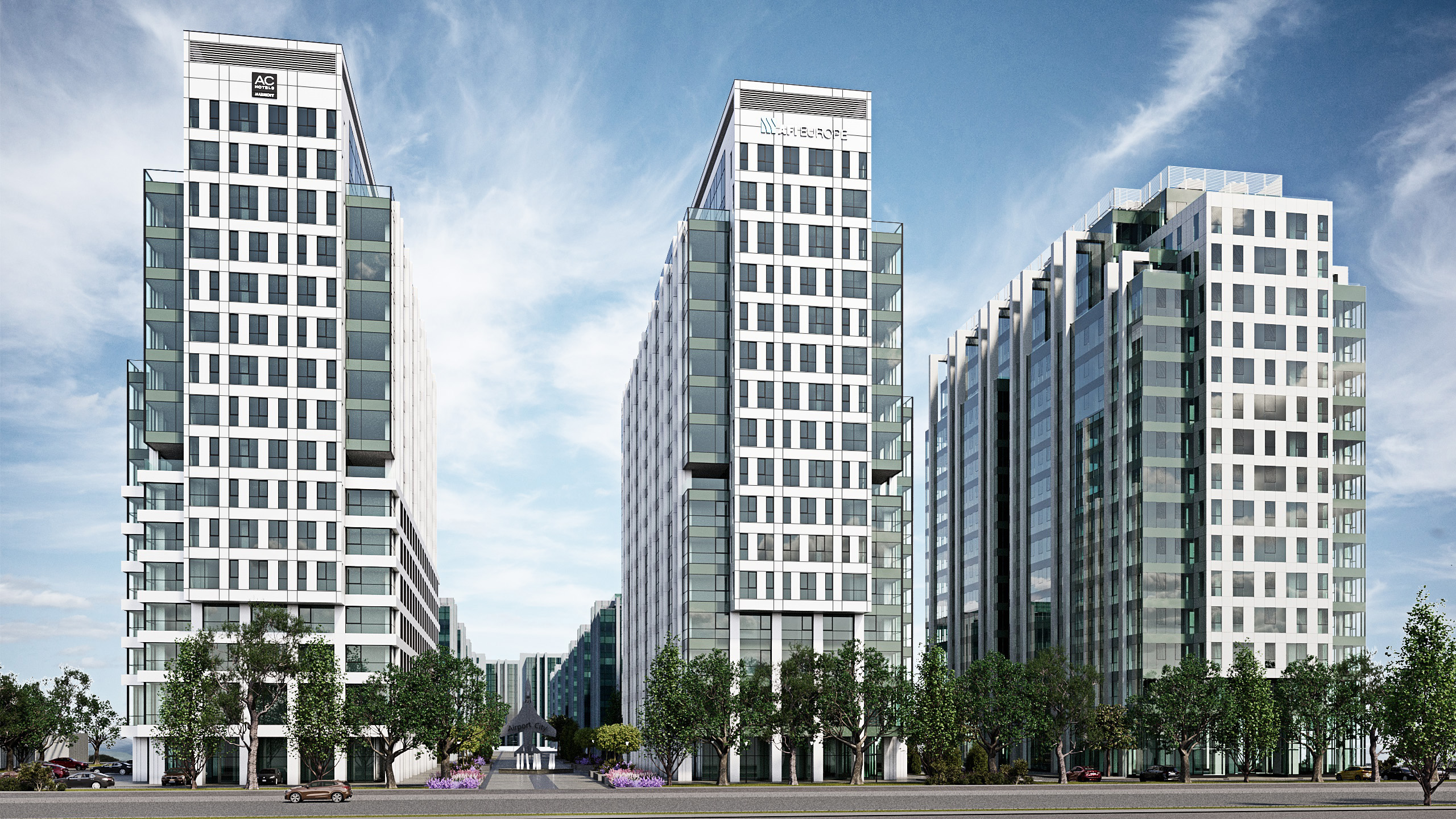 Airport city Belgrade - Business Park - New office space